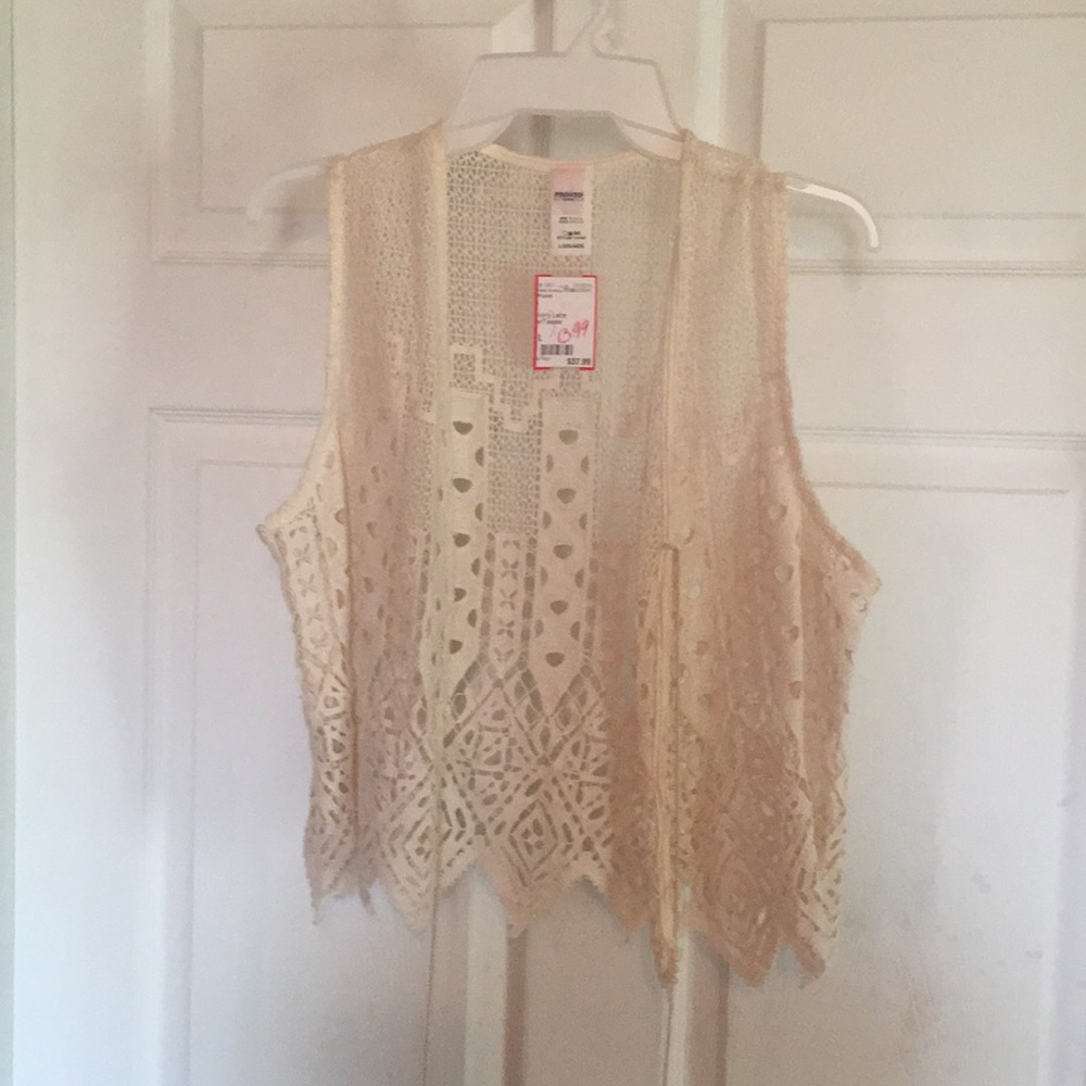 Crochet vest